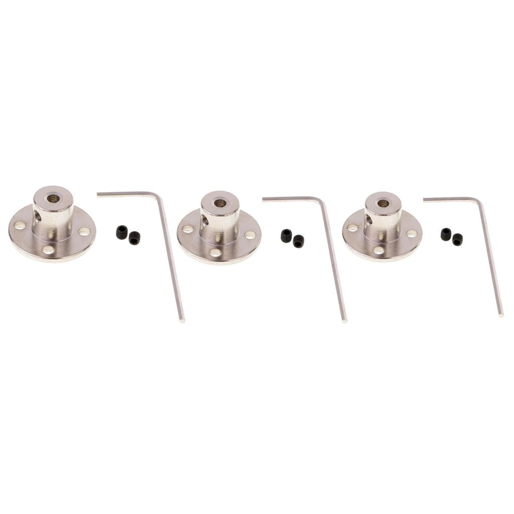 1 Set Flange Coupling Motor Guide Shaft Coupler Motor Connector 4mm+6mm+8mm