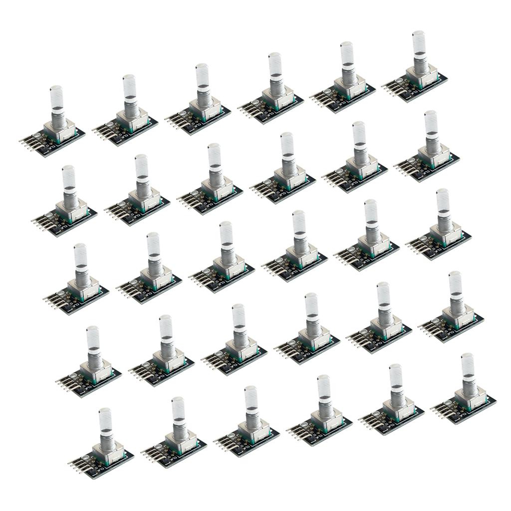 30Pcs Rotary Encoder Module Brick Sensor Development Board For KY040