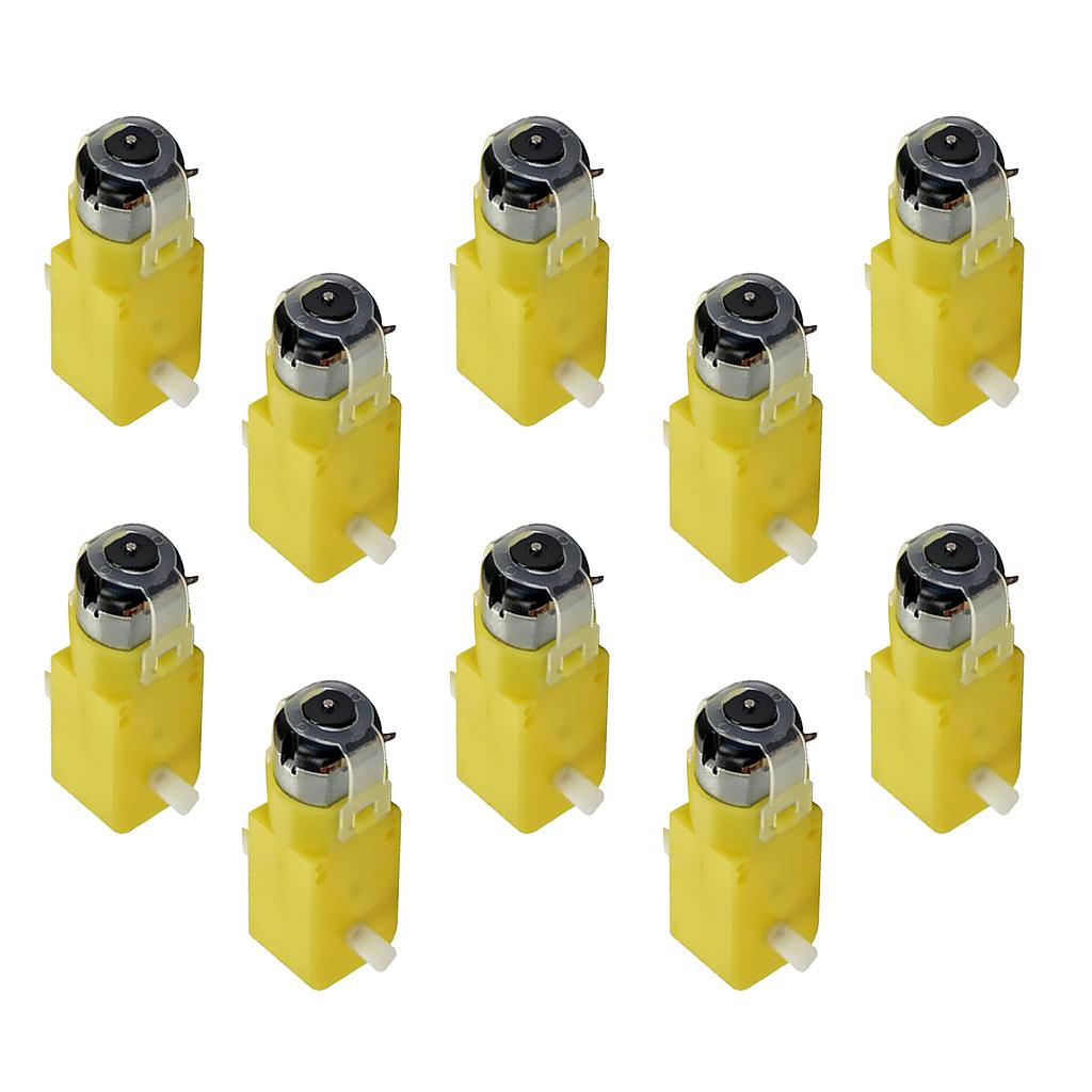 10 Pieces Intelligent Car TT Motor Launch Smart Car Gear Motor for