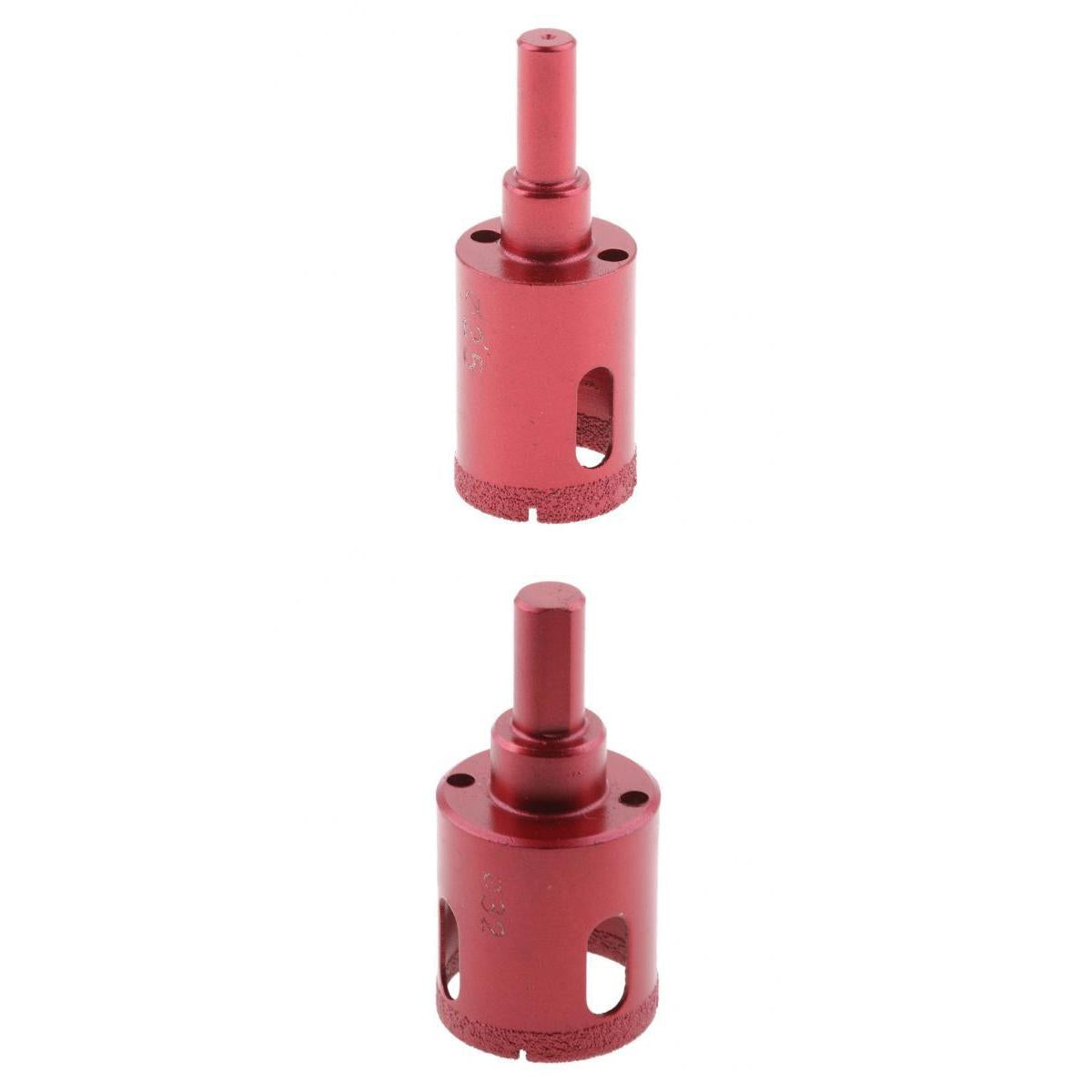 25mm+32mm Diamond Tool Drill Bit Set for Glass Ceramic Marble Tile