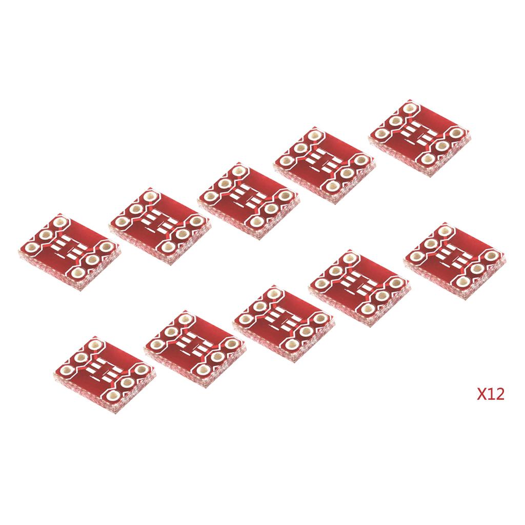 120 Pieces 6 pin SOT23 TO DIP Adapter PCB Socket Experiment Convertor Board