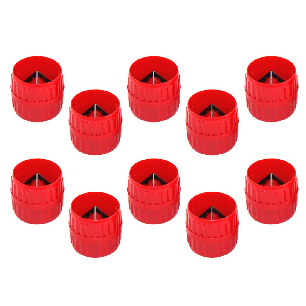 10Pcs Internal External Tube 3mm-38mm Metal Tubes Heavy Duty Deburring Tool