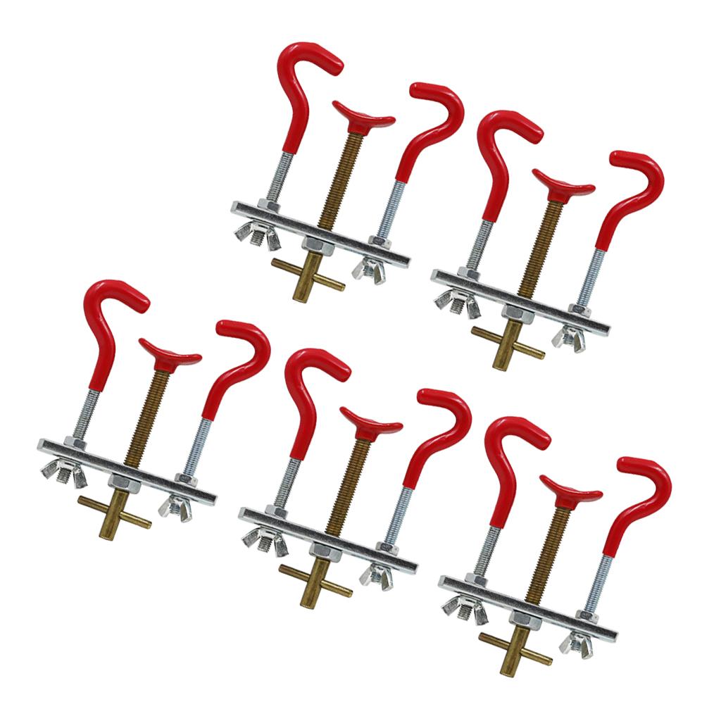 5 Piece Steel Garden Care Gardening Bonsai Tool Kit Tree Branch Trunk Bender