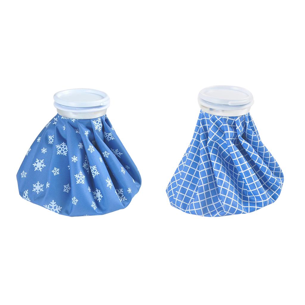 2pcs Reusable Ice Bag Cold Therapy Pain Relief Heat Pack Injury First Aid