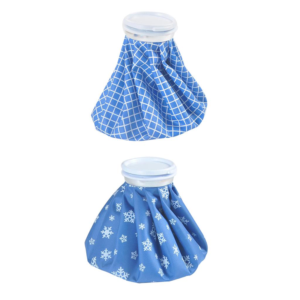 2pcs Reusable Ice Bag Cold Therapy Pain Relief Heat Pack Injury First Aid