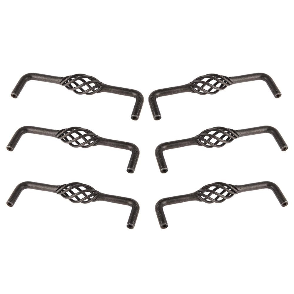 6Pcs European Concise Handle Doorknob for Cabinet Cupboard 137mm