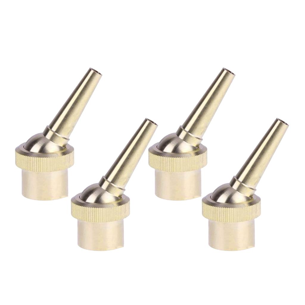 4Piece Brass Straight Garden Fountain Water Nozzle Sprinkler Spray Head DN15