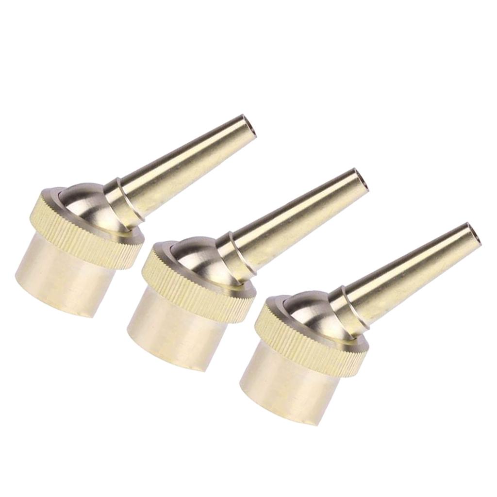 3Piece Brass Straight Garden Fountain Water Nozzle Sprinkler Spray Head DN20