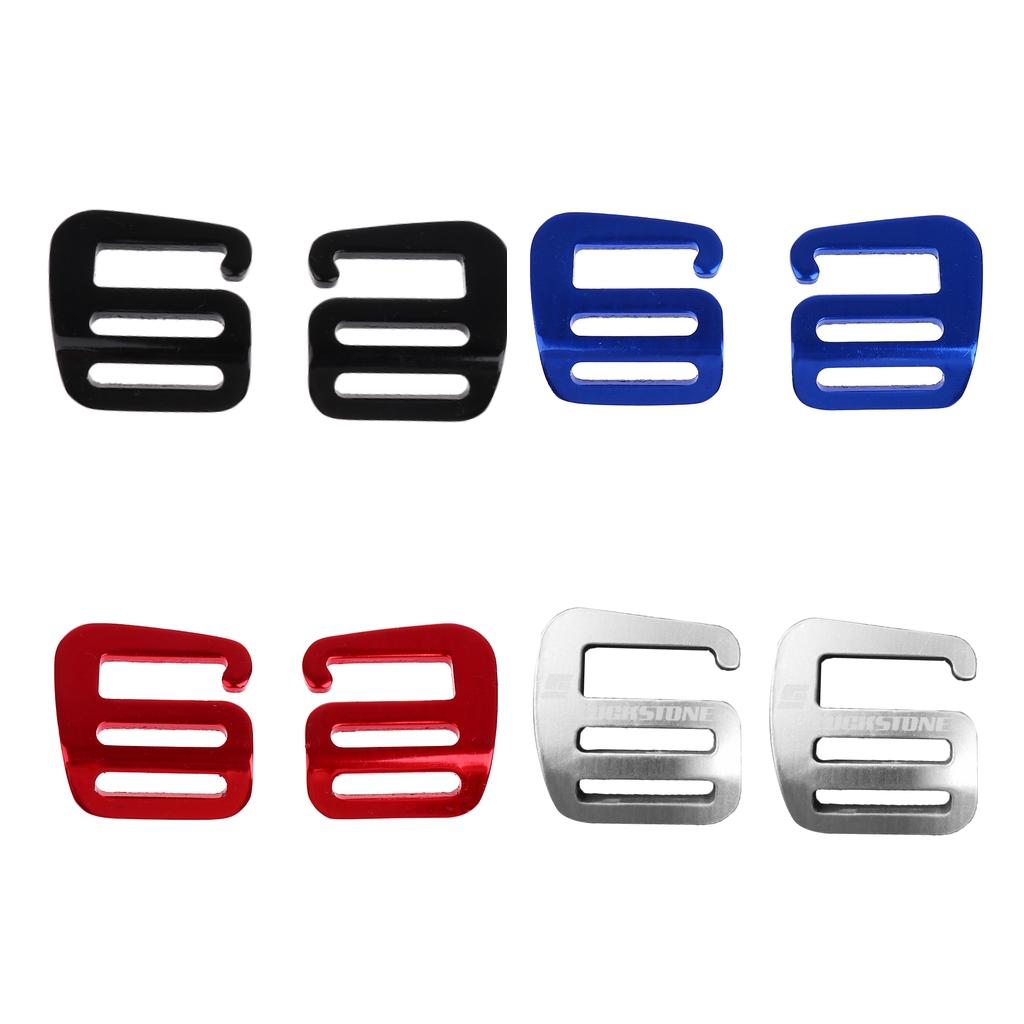 8 Pcs 1'' G Hook Outdoor Webbing Buckle for Backpack Strap 25mm 4 color