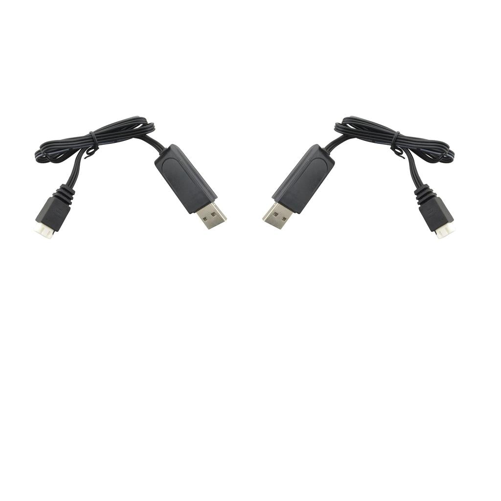 2pcs 7.4V USB LiPo Battery Charger for MJX B3Mini Bugs Drone Quadcopter