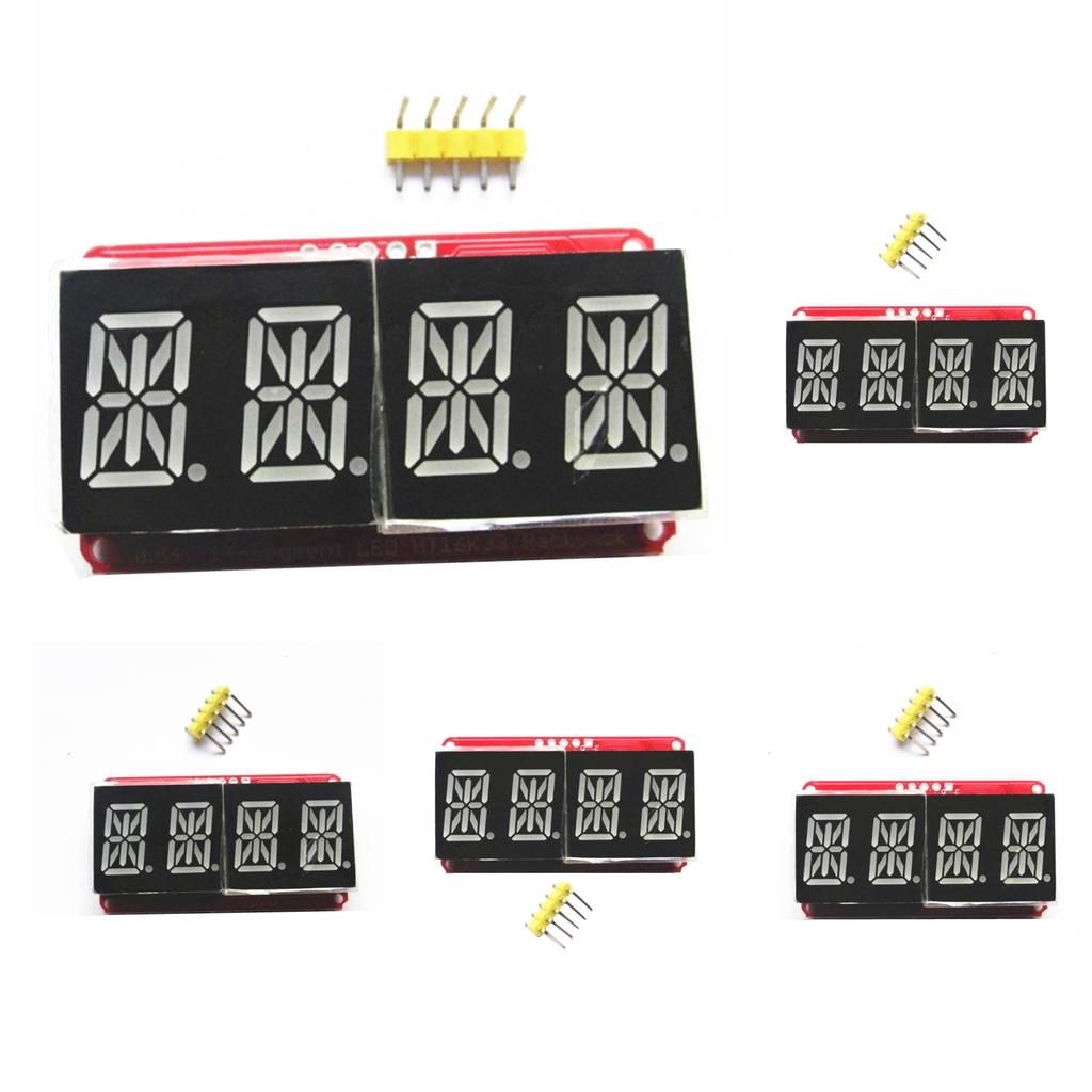 5 Pieces 0.54inch Red 4Bits Digital Tube LED Display Module I2C For