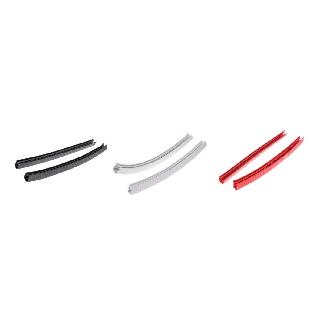 3 Pairs Rubber Skateboard Deck Nose Protection Strip Longboard Tail Guard