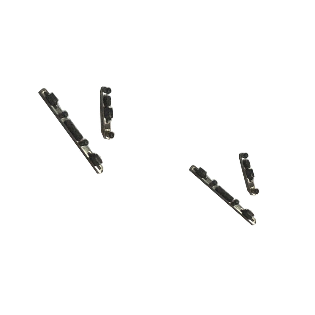 2 X Power ON/OFF Button + Volume Side Key For Motorola Moto G4/G4 Plus gray