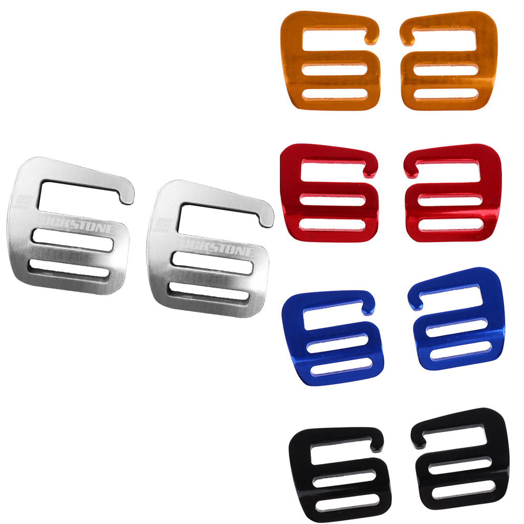 10 Pieces 1 inch G Hook Webbing Buckle for Backpack Strap Webbing 25mm