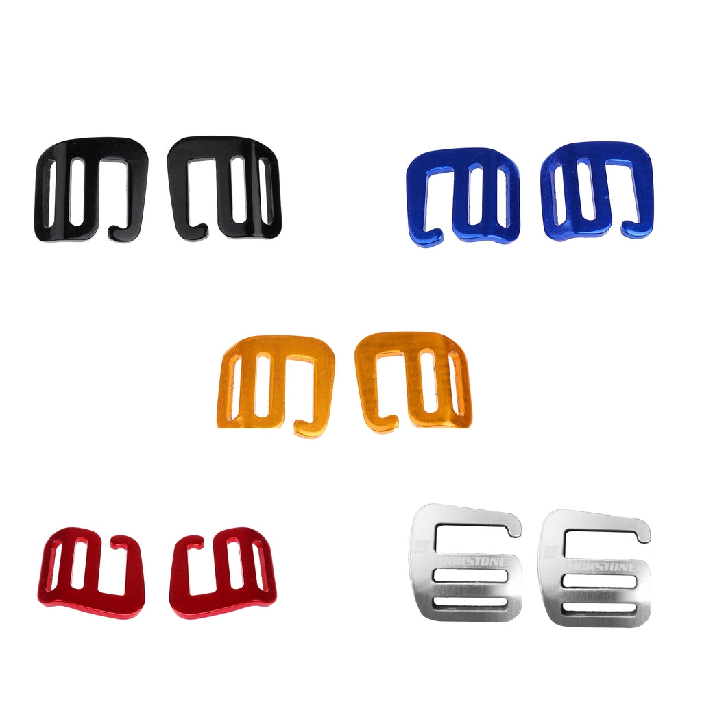 10 Pieces 1 inch G Hook Webbing Buckle for Backpack Strap Webbing 25mm