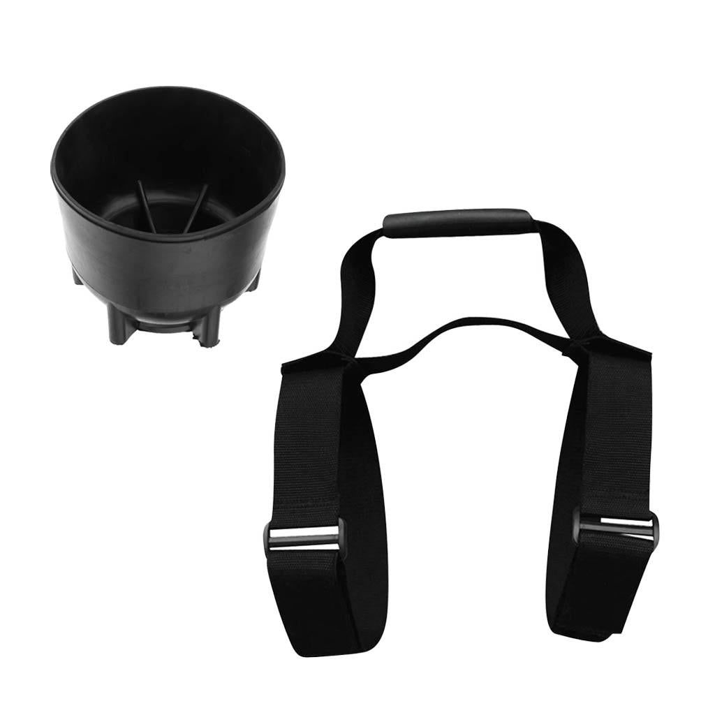 2 Set Scuba Diving Adjustable Tank Cylinder Carrier Holder w/ 12L Tank Boot