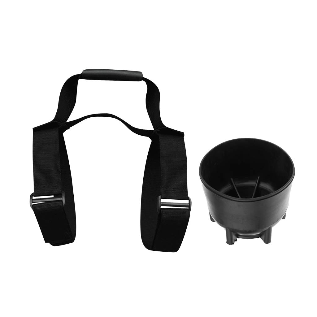 2 Set Scuba Diving Adjustable Tank Cylinder Carrier Holder w/ 12L Tank Boot