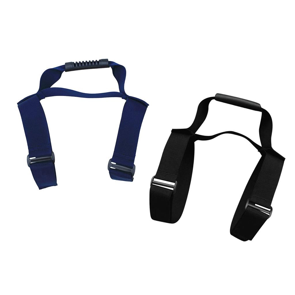 2Pcs Scuba Diving Tank Air Cylinder Bottle Carrying Strap with Adjust Handle