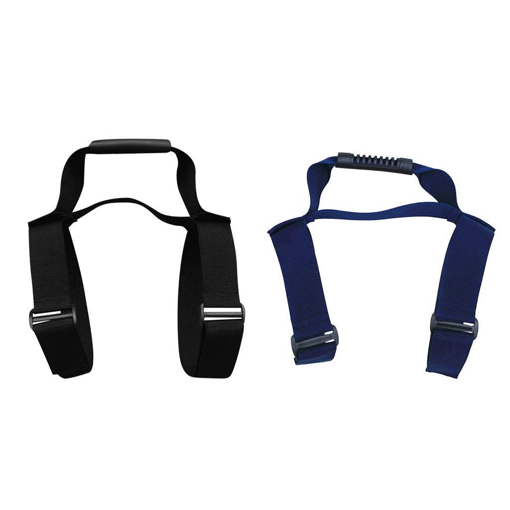 2Pcs Scuba Diving Tank Air Cylinder Bottle Carrying Strap with Adjust Handle