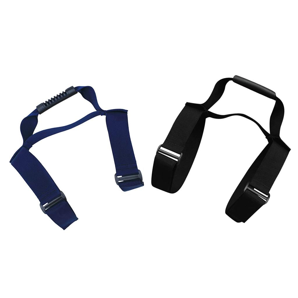 2Pcs Scuba Diving Tank Air Cylinder Bottle Carrying Strap with Adjust Handle