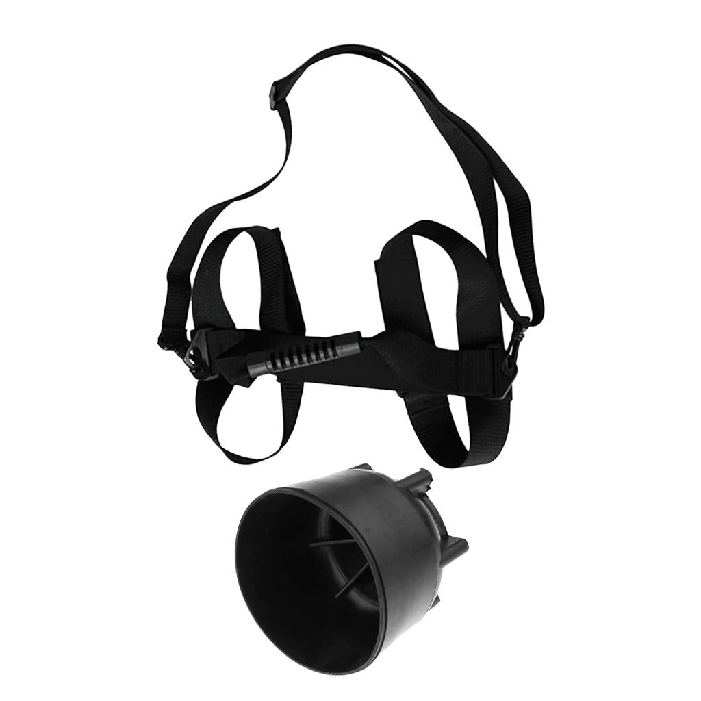 2x Scuba Diving Adjustable Tank Cylinder Carrier Holder with Scuba Tank Boot