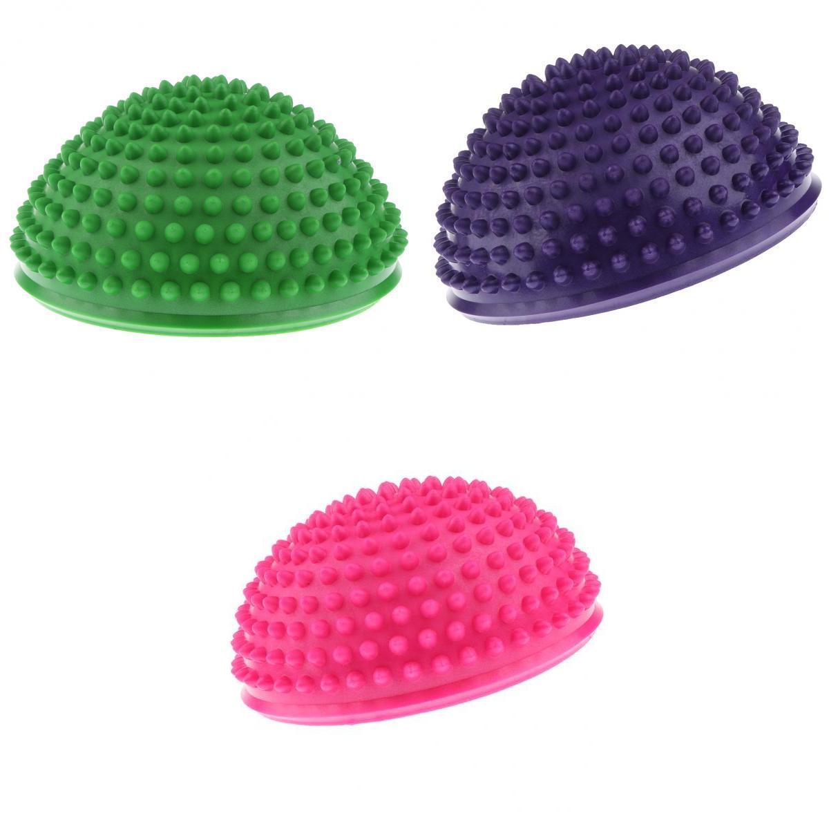 3 Piece Hedgehog Styled Stability Balance Pod for Kids & Adults - Multicolor