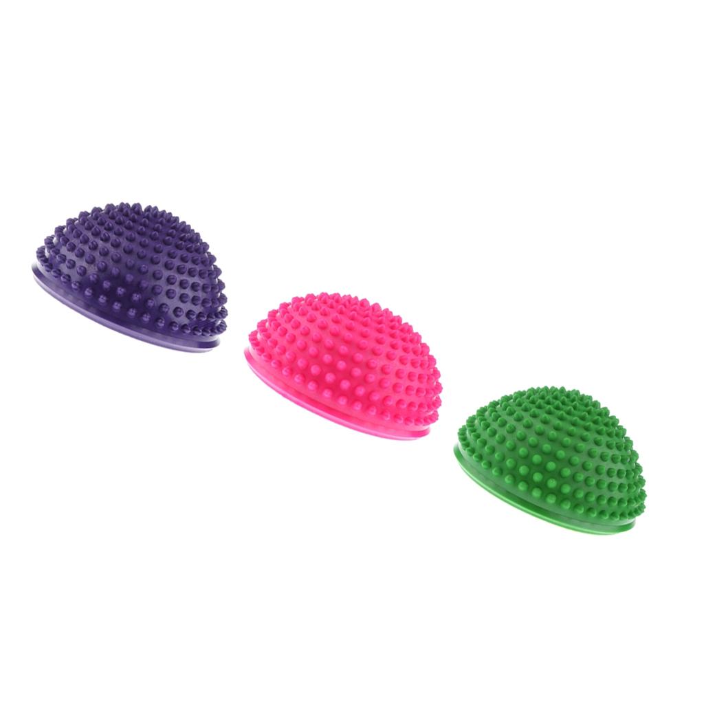3 Piece Hedgehog Styled Stability Balance Pod for Kids & Adults - Multicolor