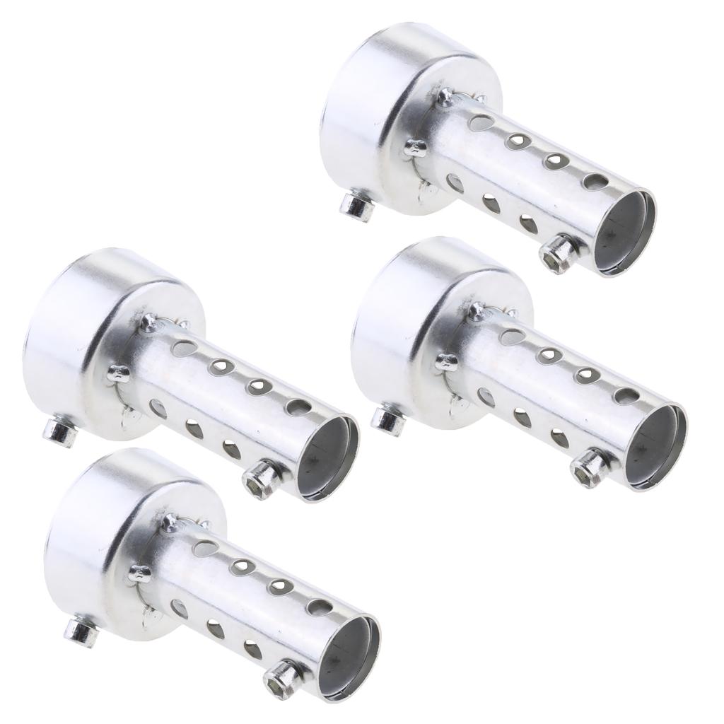 4pcs Universal Motorcycle Exhaust Can Killer Silencer Muffler Baffle 48mm