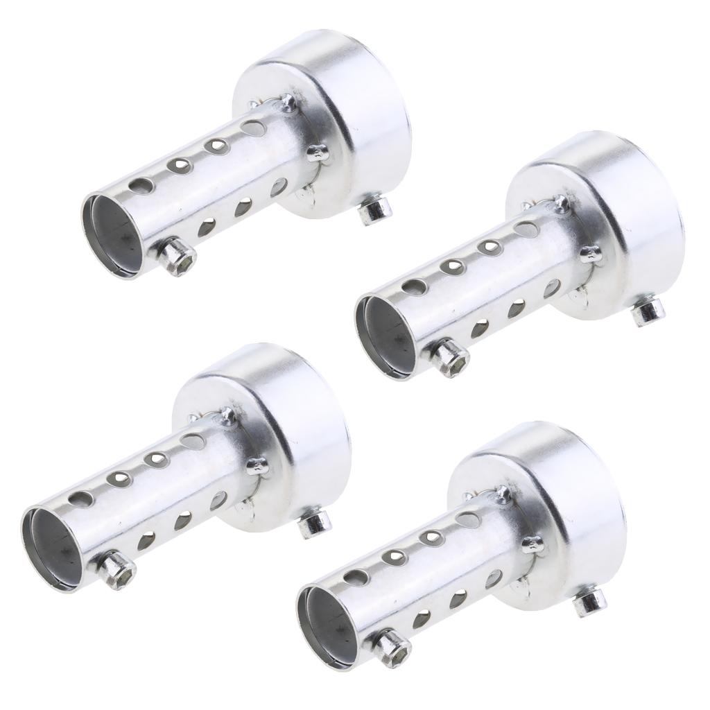4pcs Universal Motorcycle Exhaust Can Killer Silencer Muffler Baffle 48mm