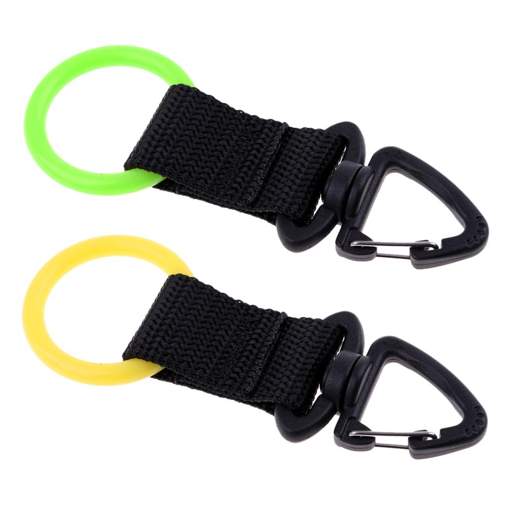 2 Pieces Scuba Diving Webbing Regulator Octopus Mouthpiece Holder Retainer