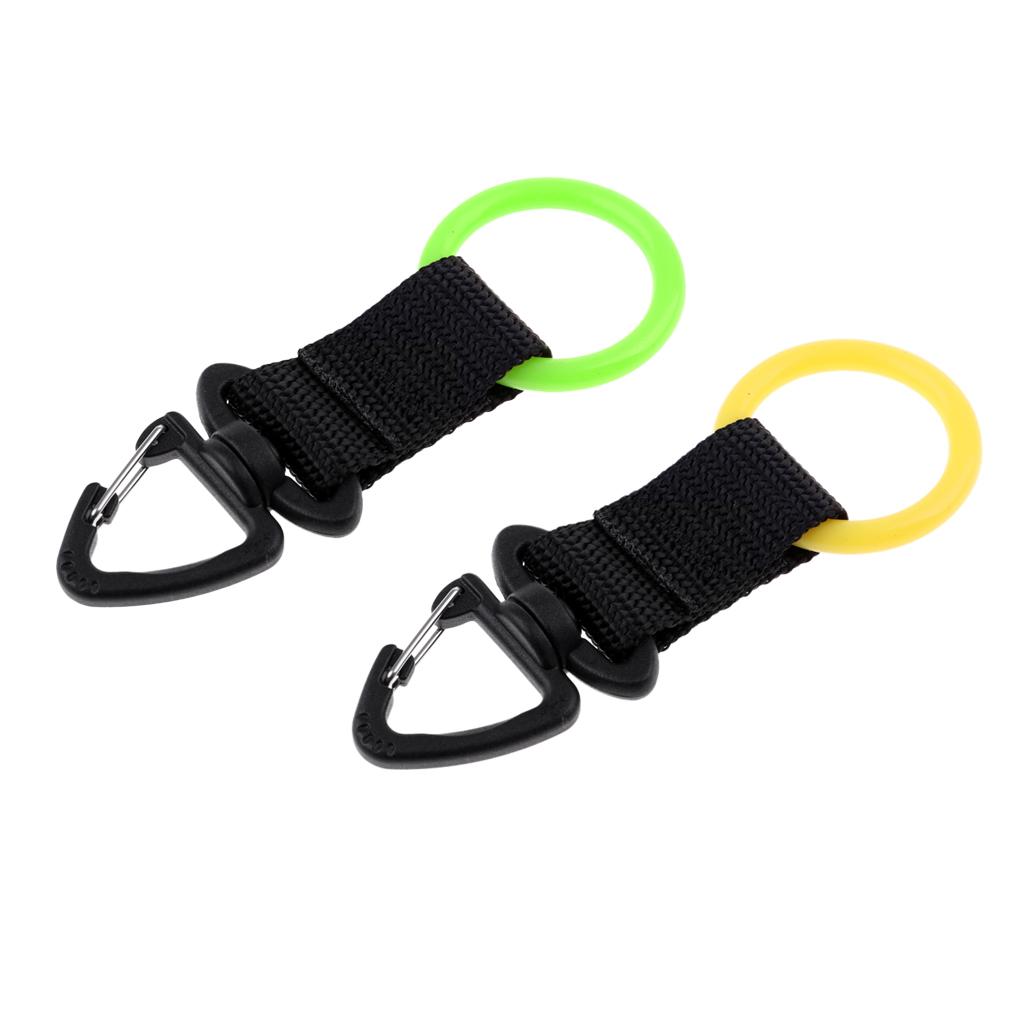 2 Pieces Scuba Diving Webbing Regulator Octopus Mouthpiece Holder Retainer