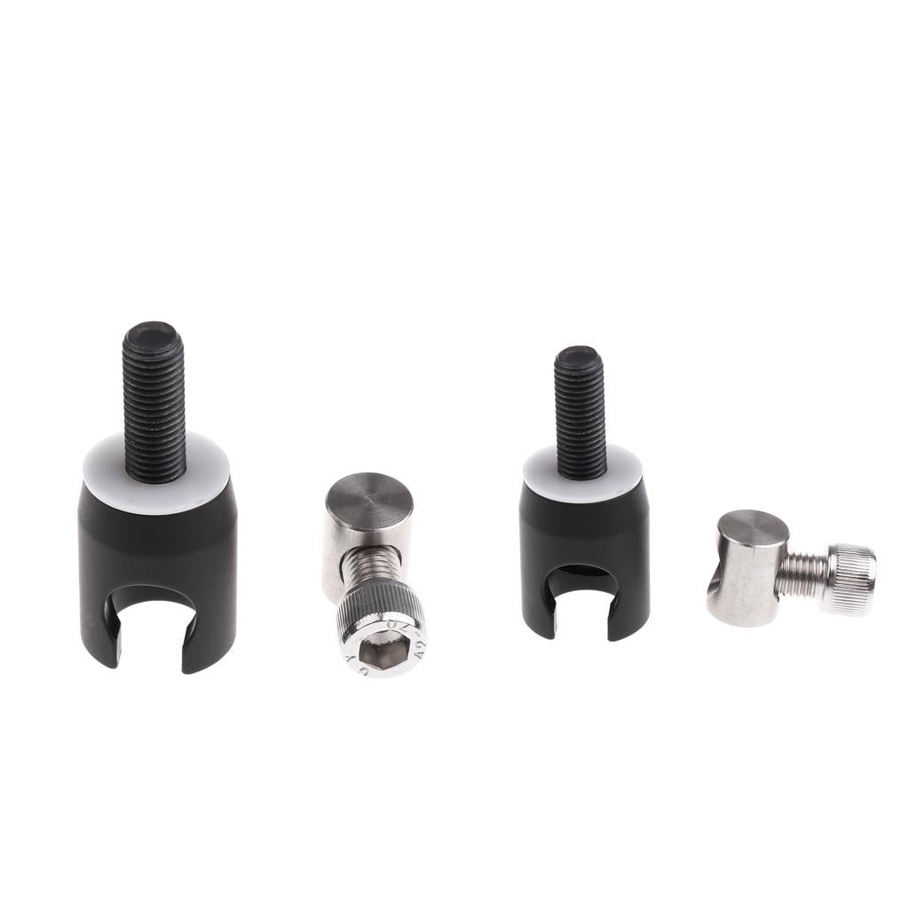2pcs Metal Bow Quick Disconnect Archery Bow Stabilizer Bar Accessories 5cm