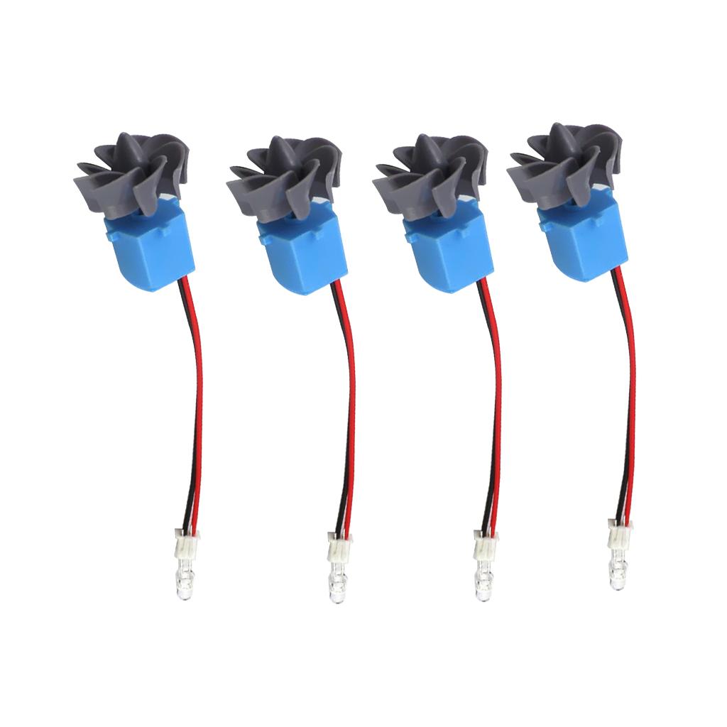 4x Mini Wind Water Generator Turbine Hydroelectric Generator Motor Teaching