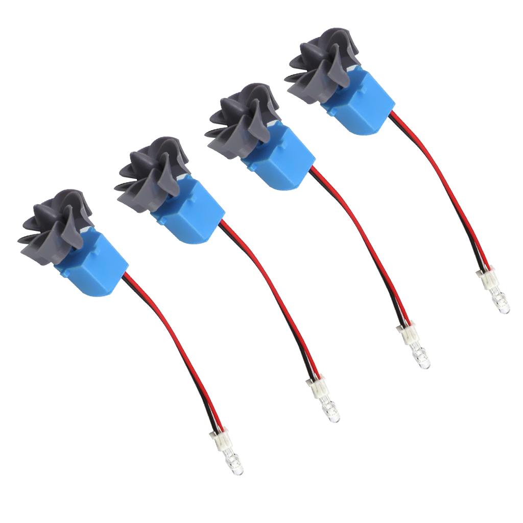 4x Mini Wind Water Generator Turbine Hydroelectric Generator Motor Teaching