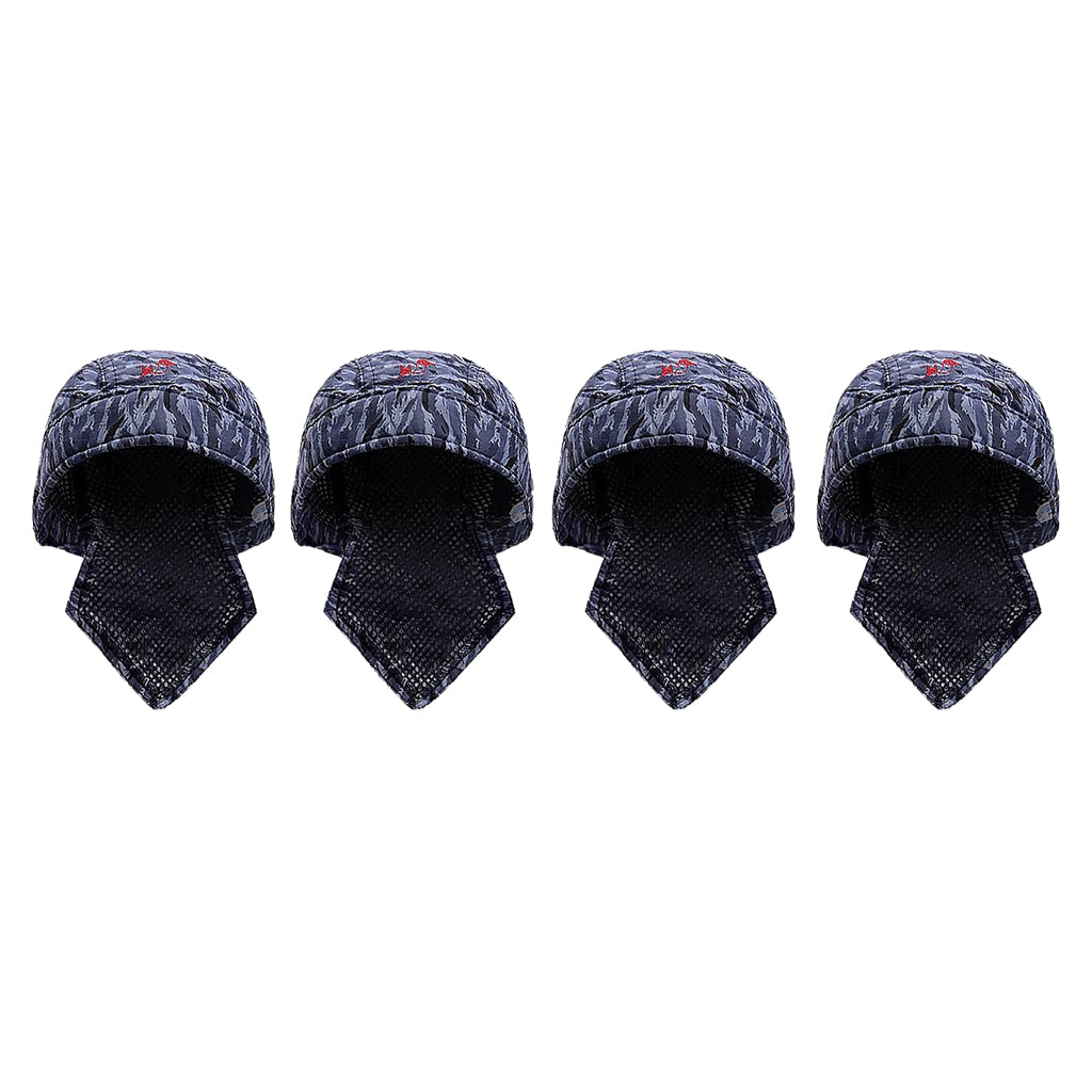 4Piece Welding Welder Protective Hat Cap Scarf Welder Flame Retardant Helmet