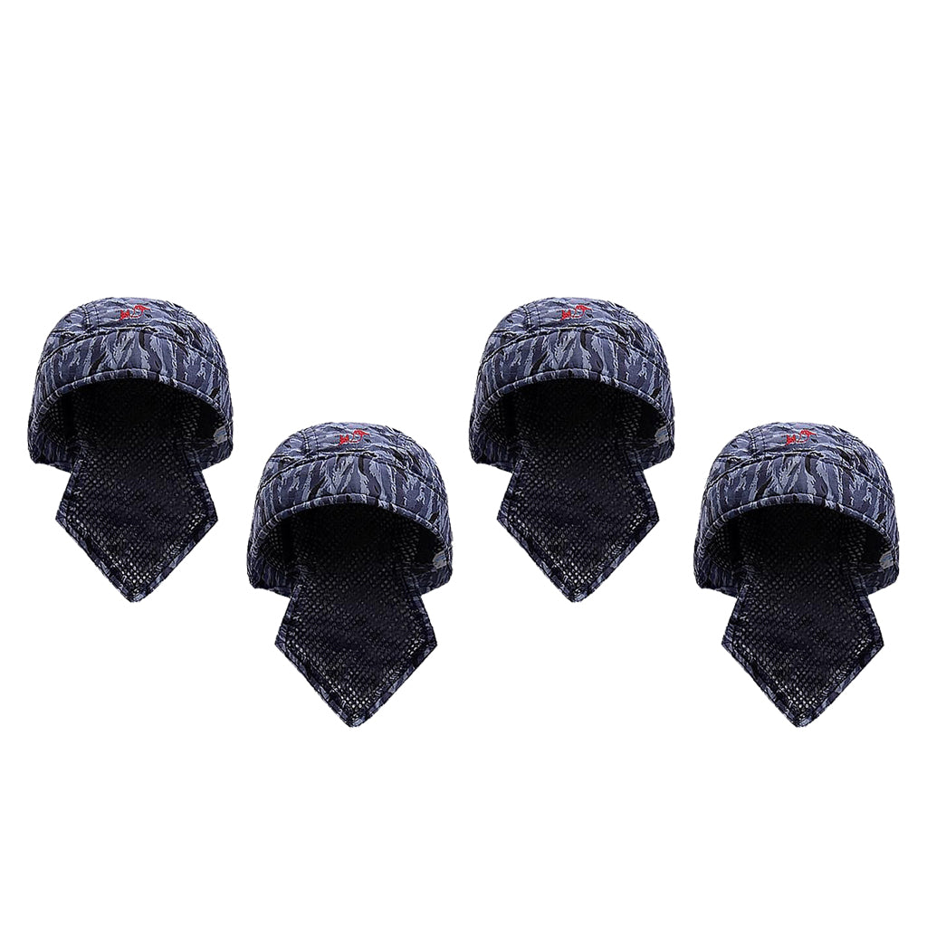 4Piece Welding Welder Protective Hat Cap Scarf Welder Flame Retardant Helmet