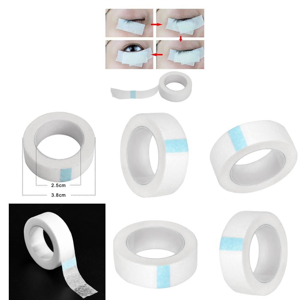 5 Rolls Eyelash Individual Extension Supply Lash Tape Tool Micropore Paper
