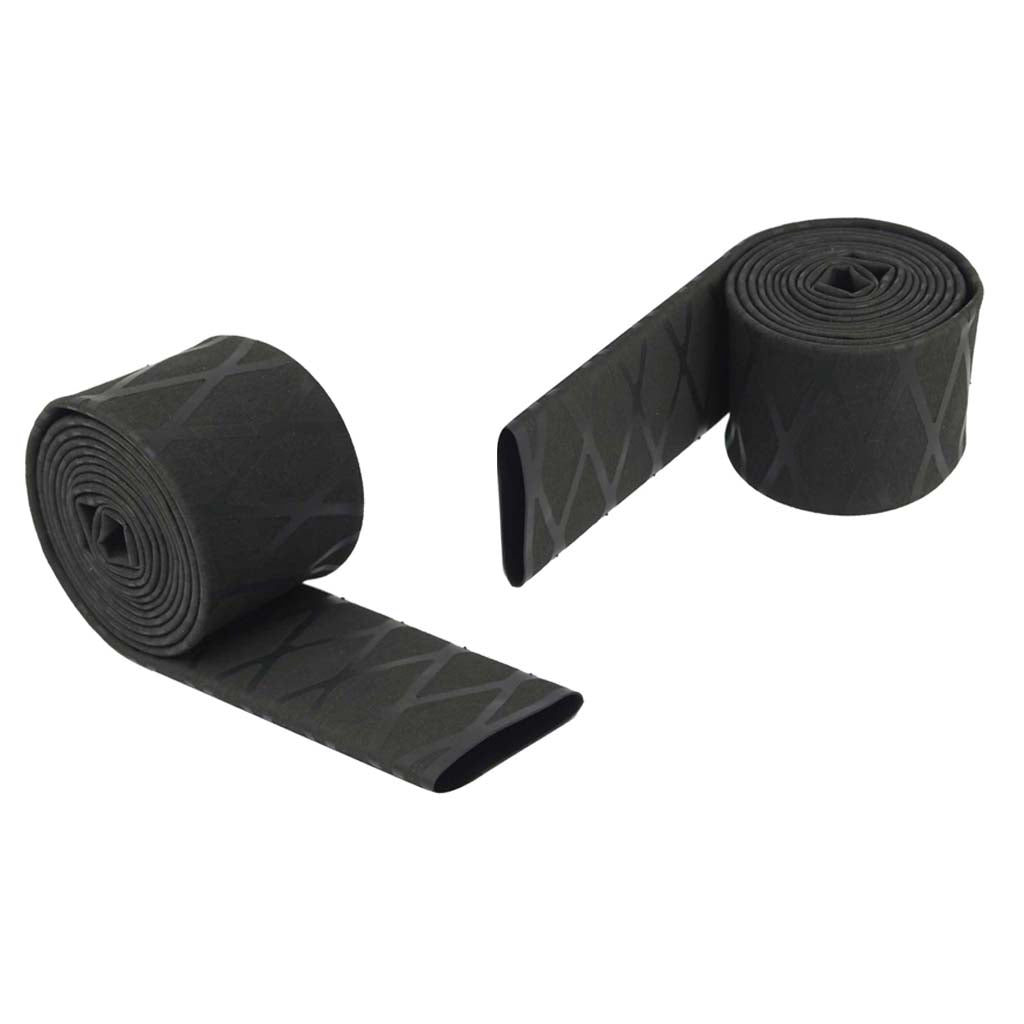 2 Pcs Non Slip Textured X-Tube Heat Shrink Tubing Fishing Rod Grip 22mm 35mm