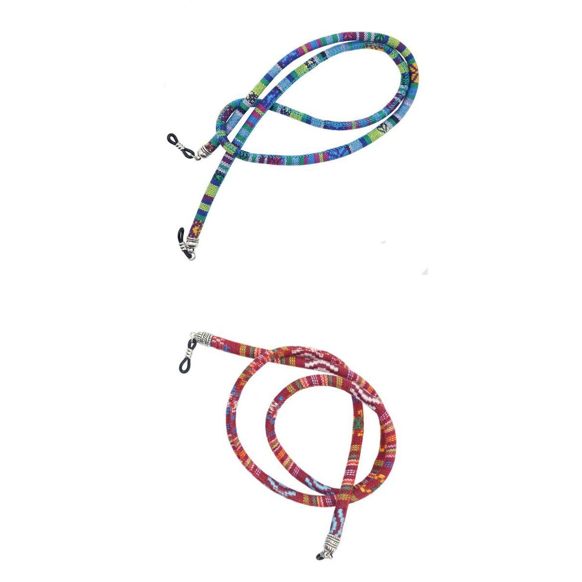 2 Pieces Sunglasses Neck Cord Strap Eyeglass Glasses String Lanyard Holder