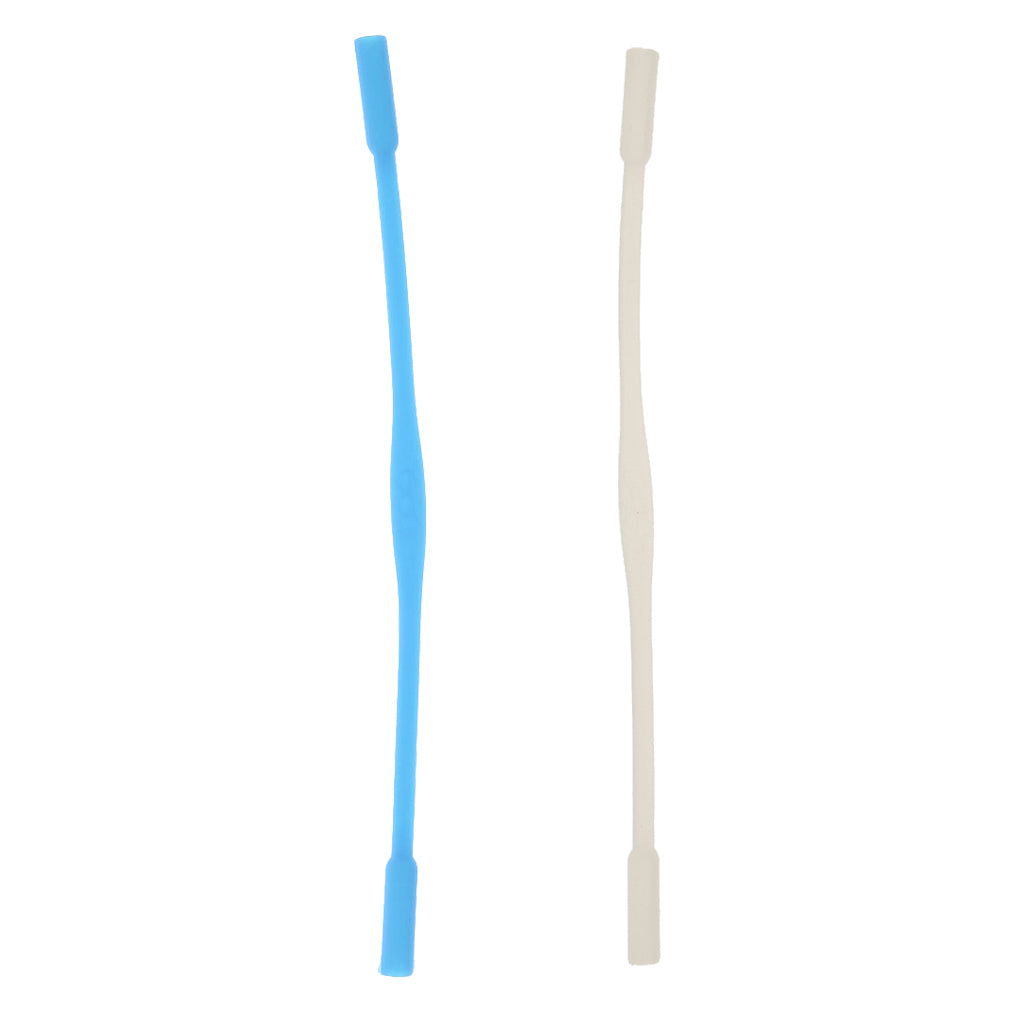 2 Pieces Kids Eyewear Cord Glasses Eyeglass Holder Straps Blue White