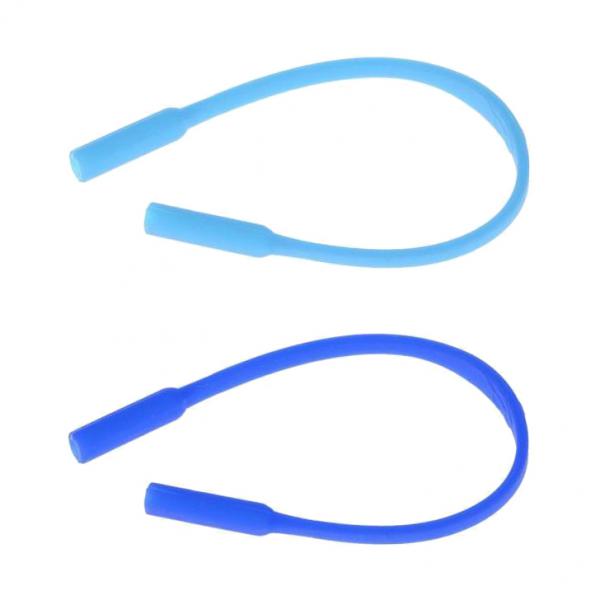 2 Pieces Kids Eyewear Cord Glasses Eyeglass Holder Straps Blue Dark Blue