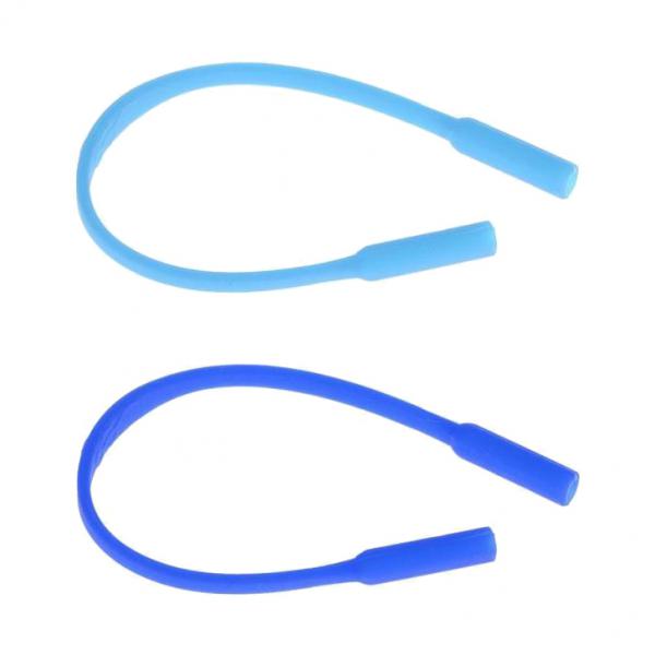 2 Pieces Kids Eyewear Cord Glasses Eyeglass Holder Straps Blue Dark Blue