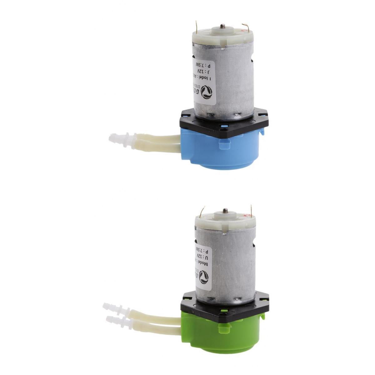 2Pcs 12V Dosing Pump Peristaltic Head For Aquarium Lab Analytical Water