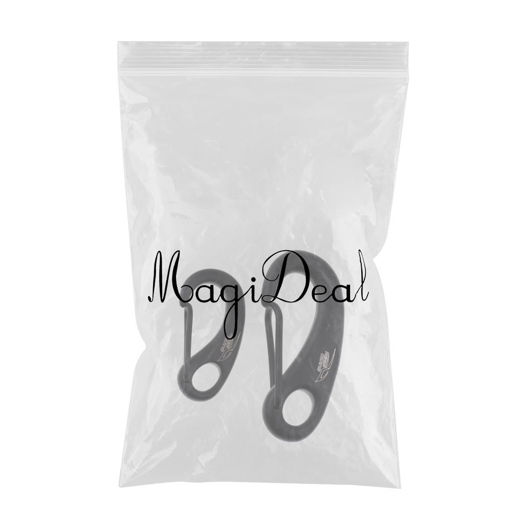 2 Pack Scuba Diving Stainless Steel Egg Quick Link Carabiner Snap Hook Clip