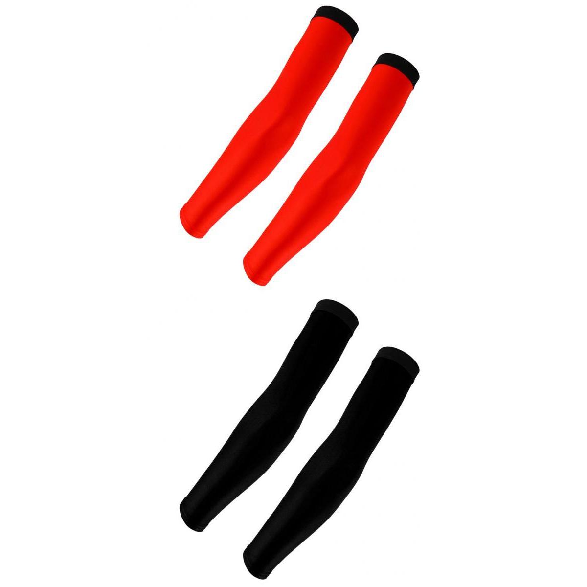 2 Pairs Bike Cycling Golf Arm Sleeves Sun UV Protection Bicycle Arm Warmer M