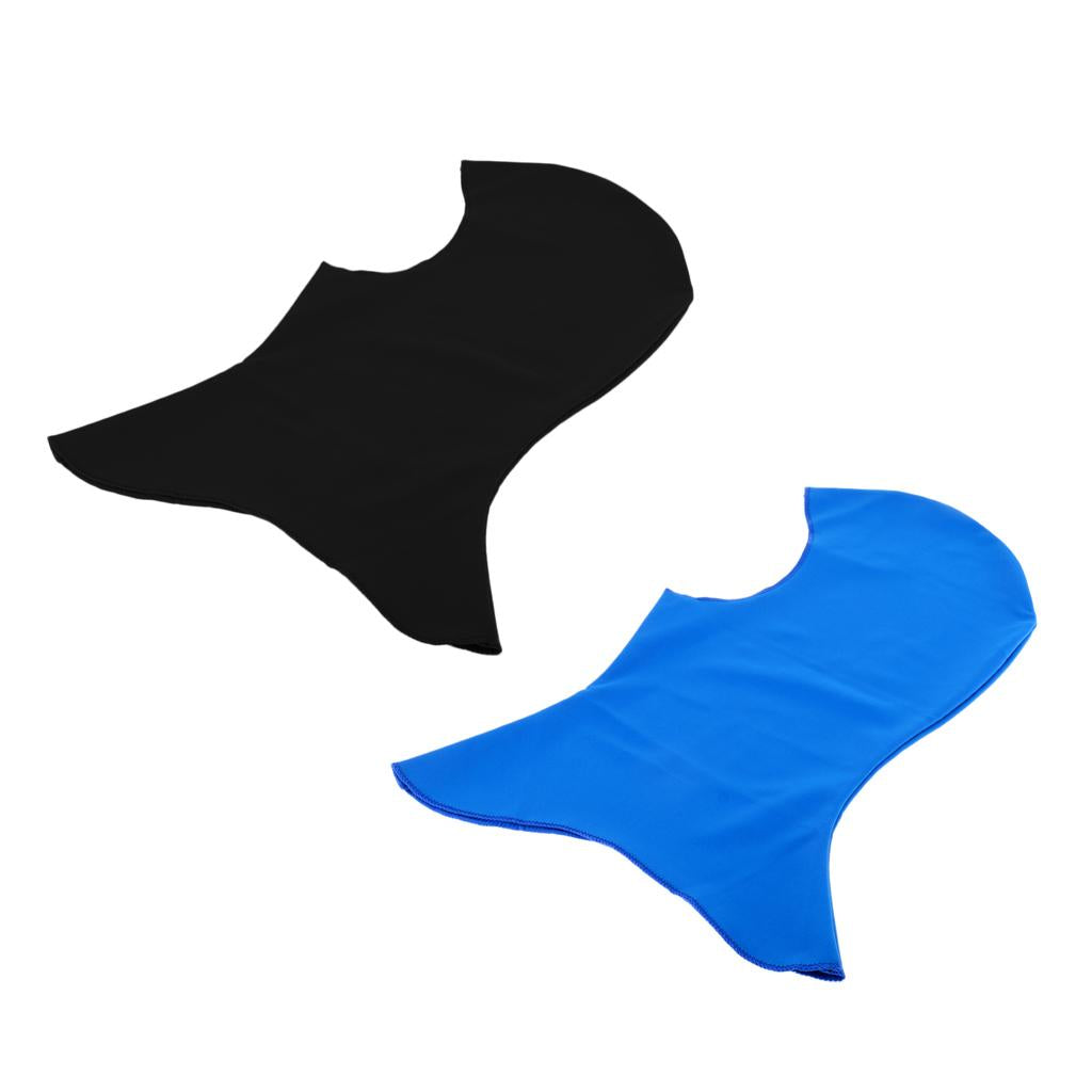 2Pcs Fashion Pool Mask Head Sunblock UV Sun Protection Face Mask Swim