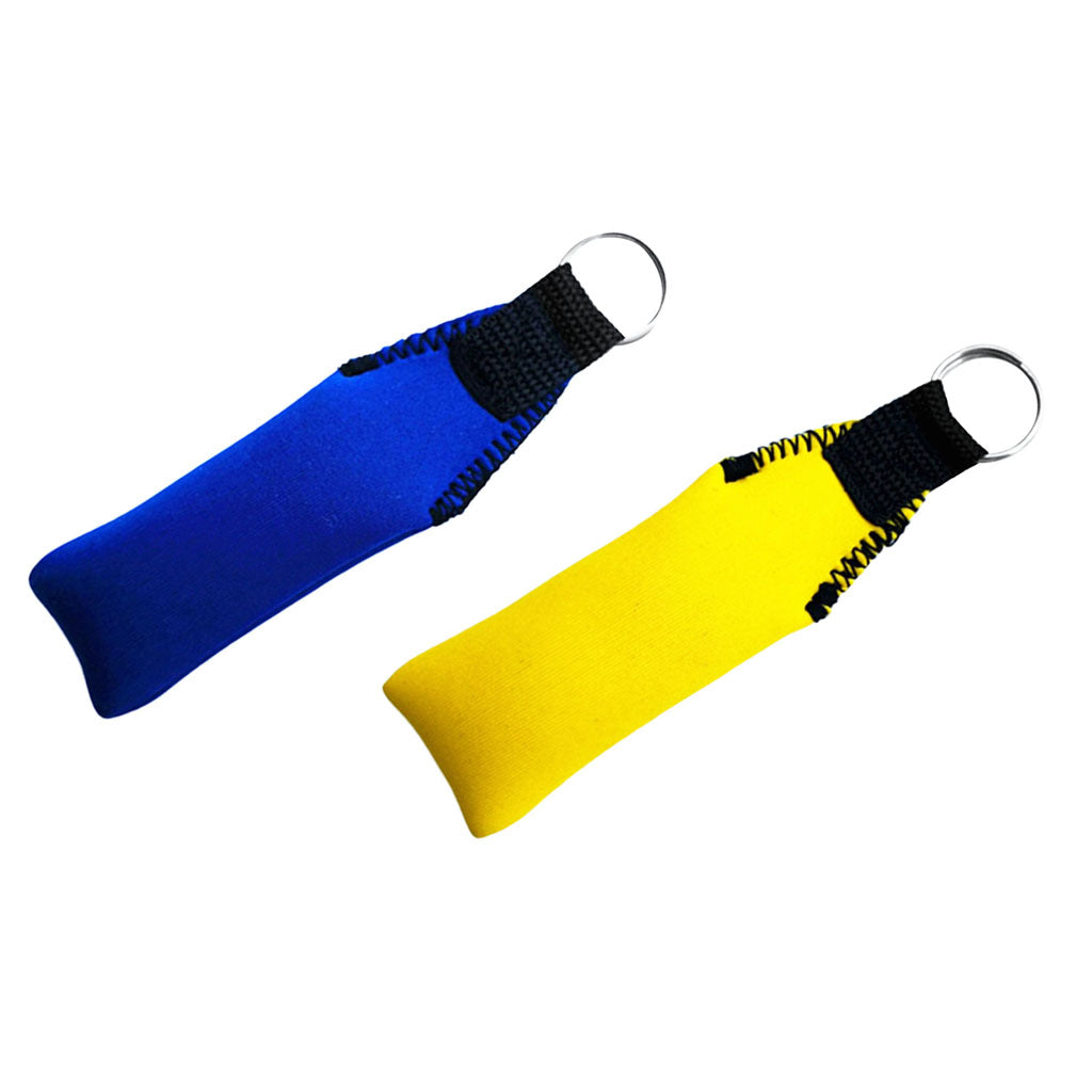 2Pcs Floating Keyring Float Beach Marine Boat Seaside Water Sport Key Holder