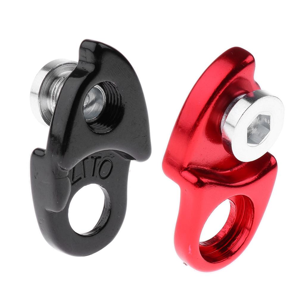2Pcs Bike Rear Derailleur Converter Extension Gear Tail Hook Extend Tool