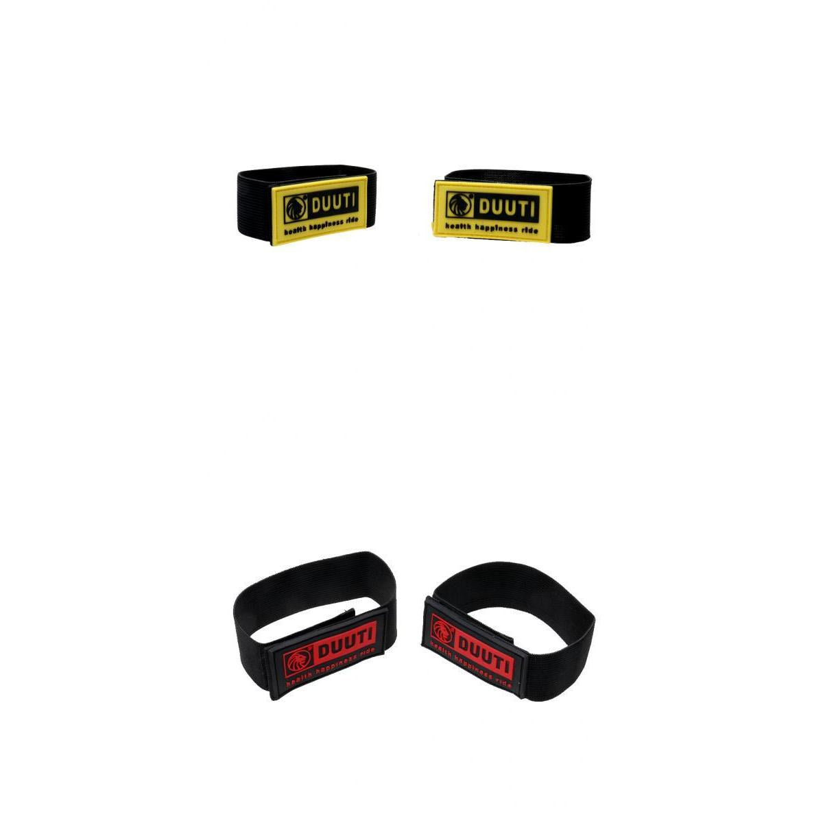 2 Pairs Cycling MTB Bike Bicycle Bind Elastic Trousers Pants Band Leg Strap