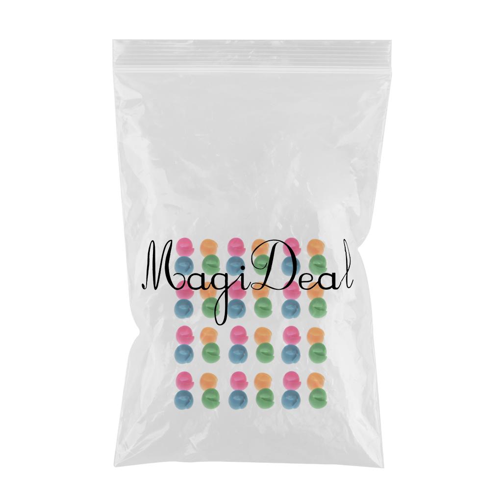 48pcs Mixed Silicone Thread Spool Huggers Sewing Machine Accessories
